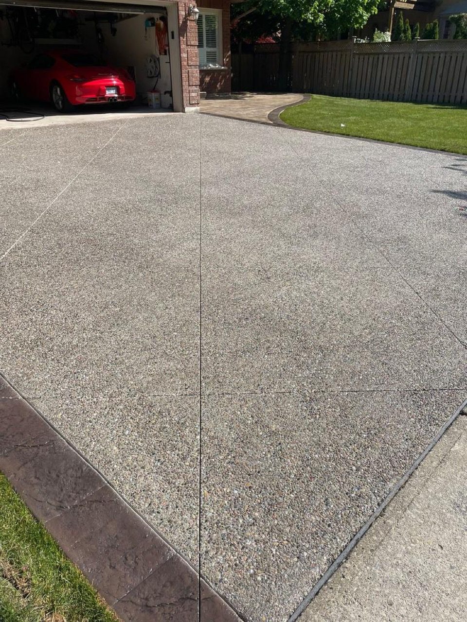 Exposed Aggregate in New Orleans, Louisiana