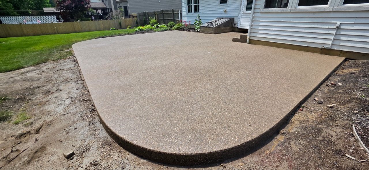 Exposed Aggregate in New Orleans, Louisiana